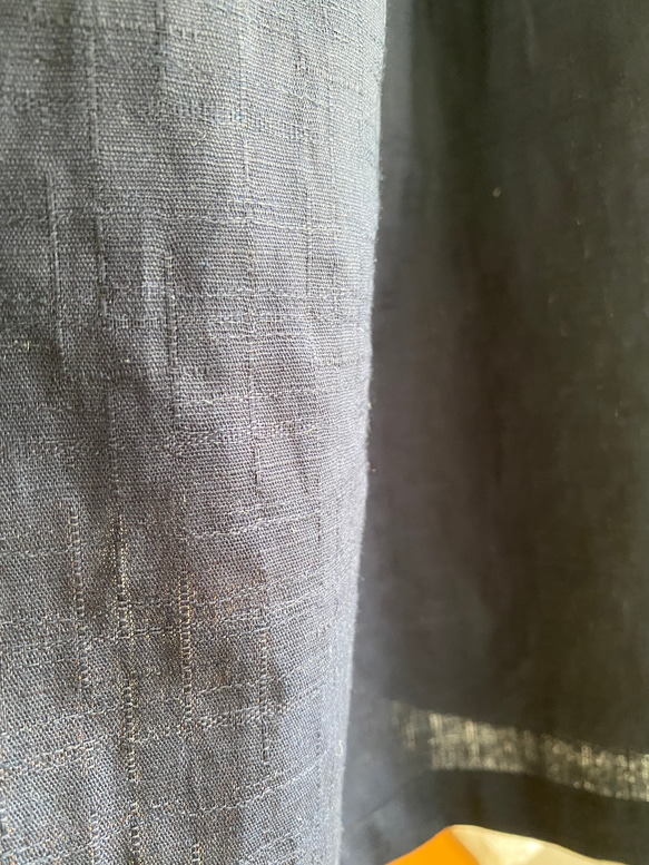 有松絞りとサザンクロス（南十字星）フレアスカート　着物リメイク　浴衣　パッチワーク　紺　156 12枚目の画像