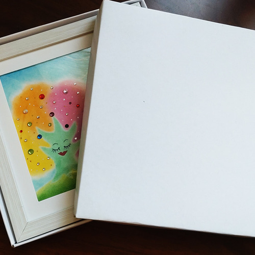 セフィロト（生命の樹）ハンドメイドパステル画　絵画アート原画 通販生活 ファッション セフィロト（生命の樹）ハンドメイド