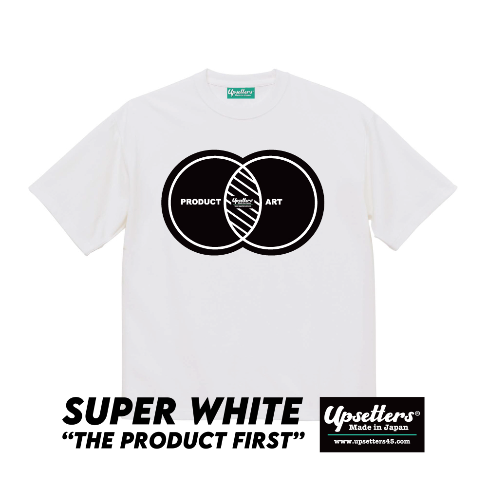 Tシャツ/オリジナル枚数限定 Upsetters®︎/Super White"T-004" : John Venn X 4,828円