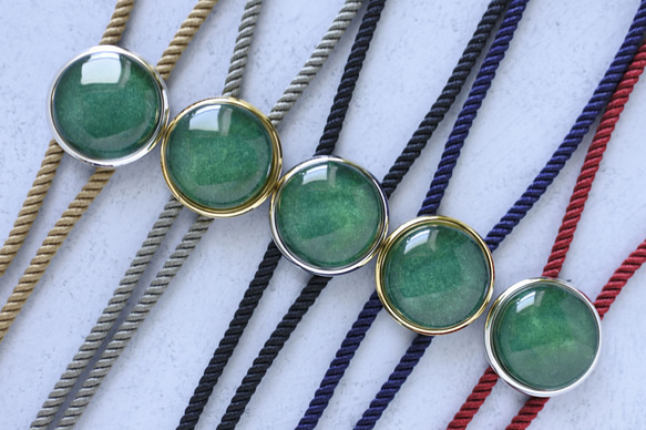 翡翠色》ループタイ【原画】 ネックレス・ペンダント Maddoc 通販