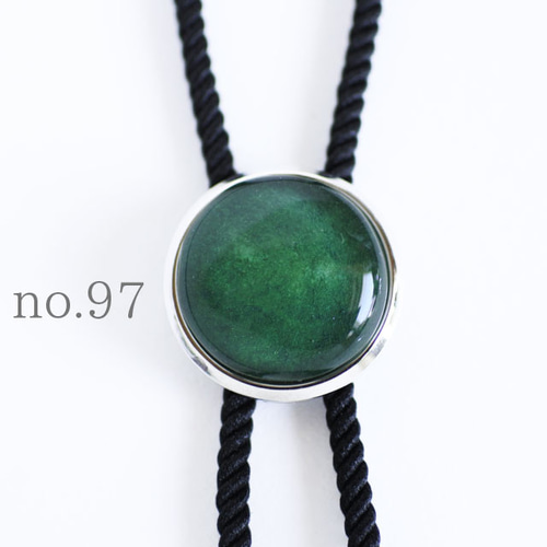 翡翠色》ループタイ【原画】 ネックレス・ペンダント Maddoc 通販