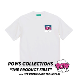 Tシャツ/オリジナル枚数限定 Upsetters®︎/Super White"T-P004" : POW™ 1枚目の画像