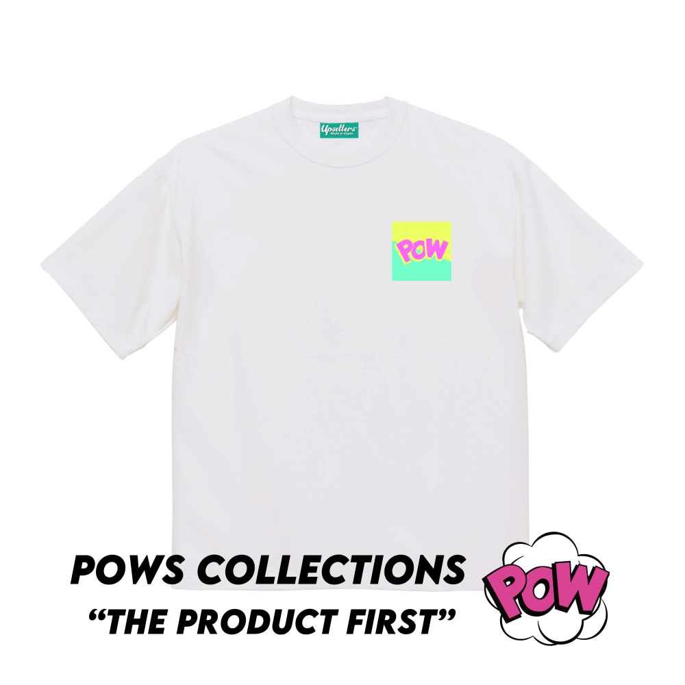 Tシャツ/オリジナル枚数限定 Upsetters®︎/Super White"T-P010" : POW™ Tropic