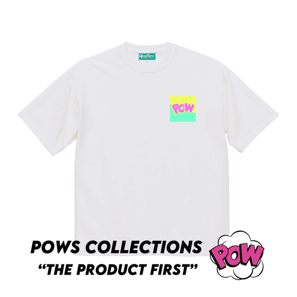 Tシャツ/オリジナル枚数限定 Upsetters®︎/Super White"T-P010" : POW™ Tropic 1枚目の画像