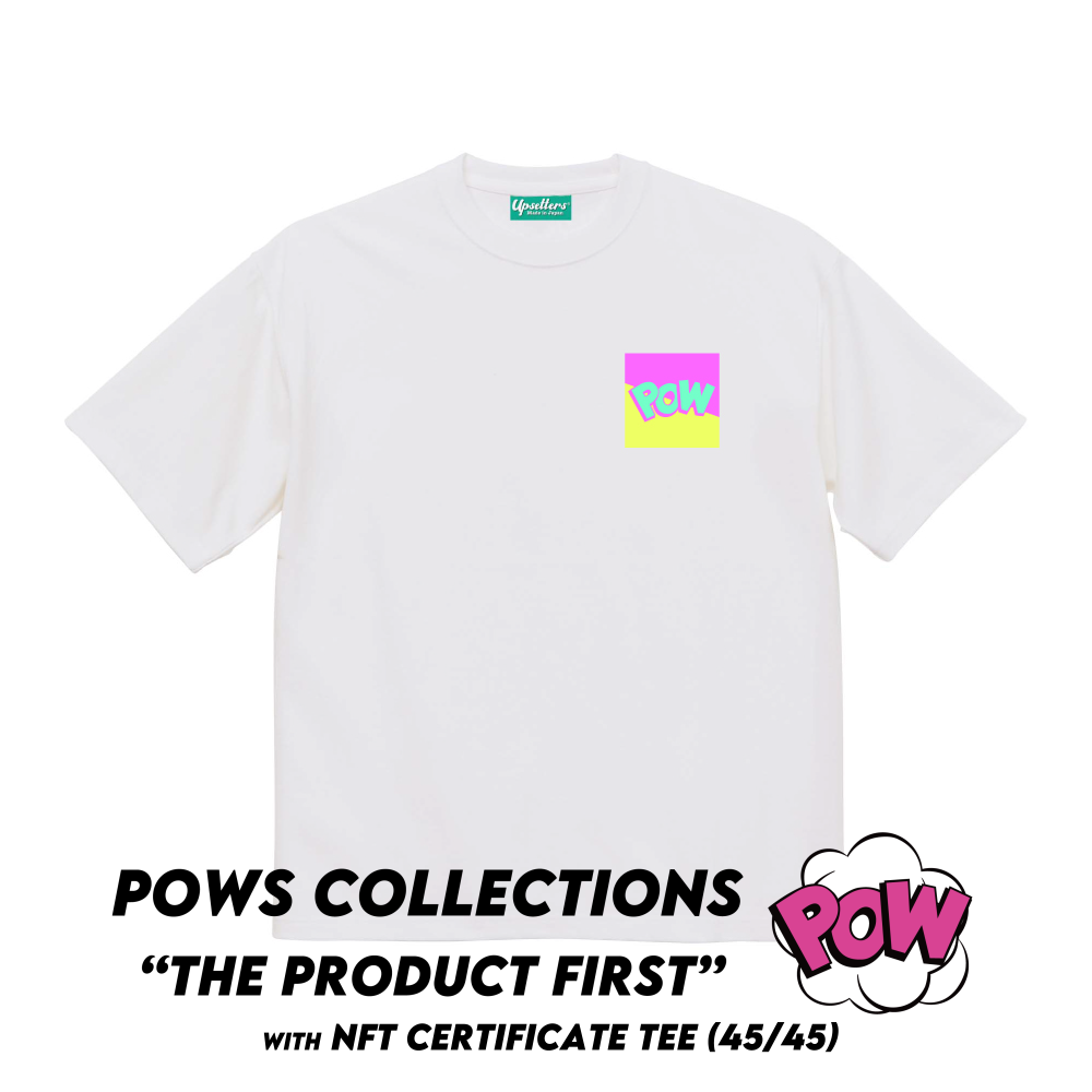 Tシャツ/オリジナル枚数限定 Upsetters®︎/Super White"T-P011" : POW™ Tropic