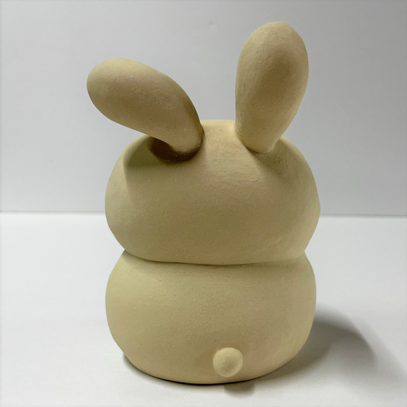 十二生肖微笑兔A-279陶瓷/兔/兔 第7張的照片