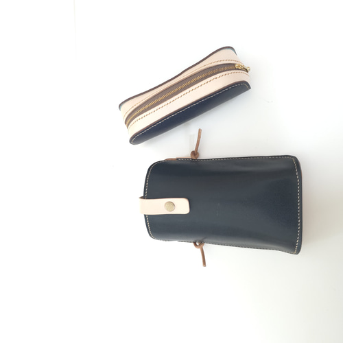 ランドセルリメイク Dセット スマホポーチ、ペンケース スマホ