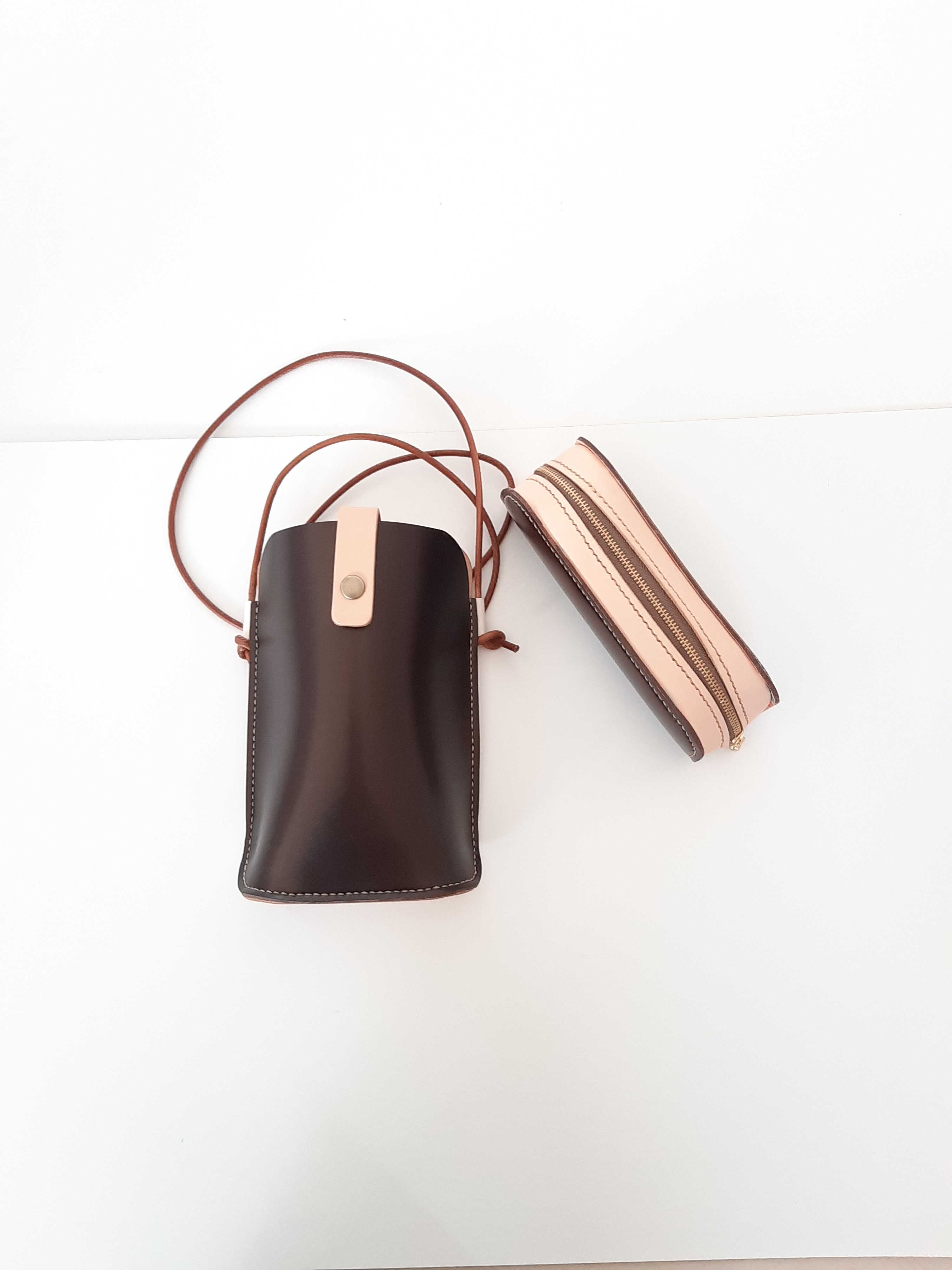 ランドセルリメイク Dセット　スマホポーチ、ペンケース