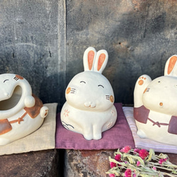 喜劇兔（小）O-209 Ceramic /Rabbit/Inko 第10張的照片
