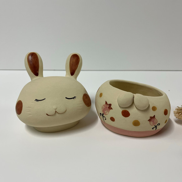兔子 (配件盒) M-101-A 陶瓷 /Rabbit/Kaninchen/खरगोश 第6張的照片