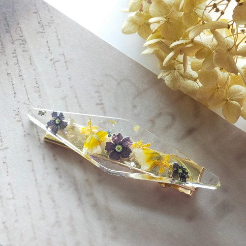 Eri様オーダー品 レジンヘアゴム 華やい