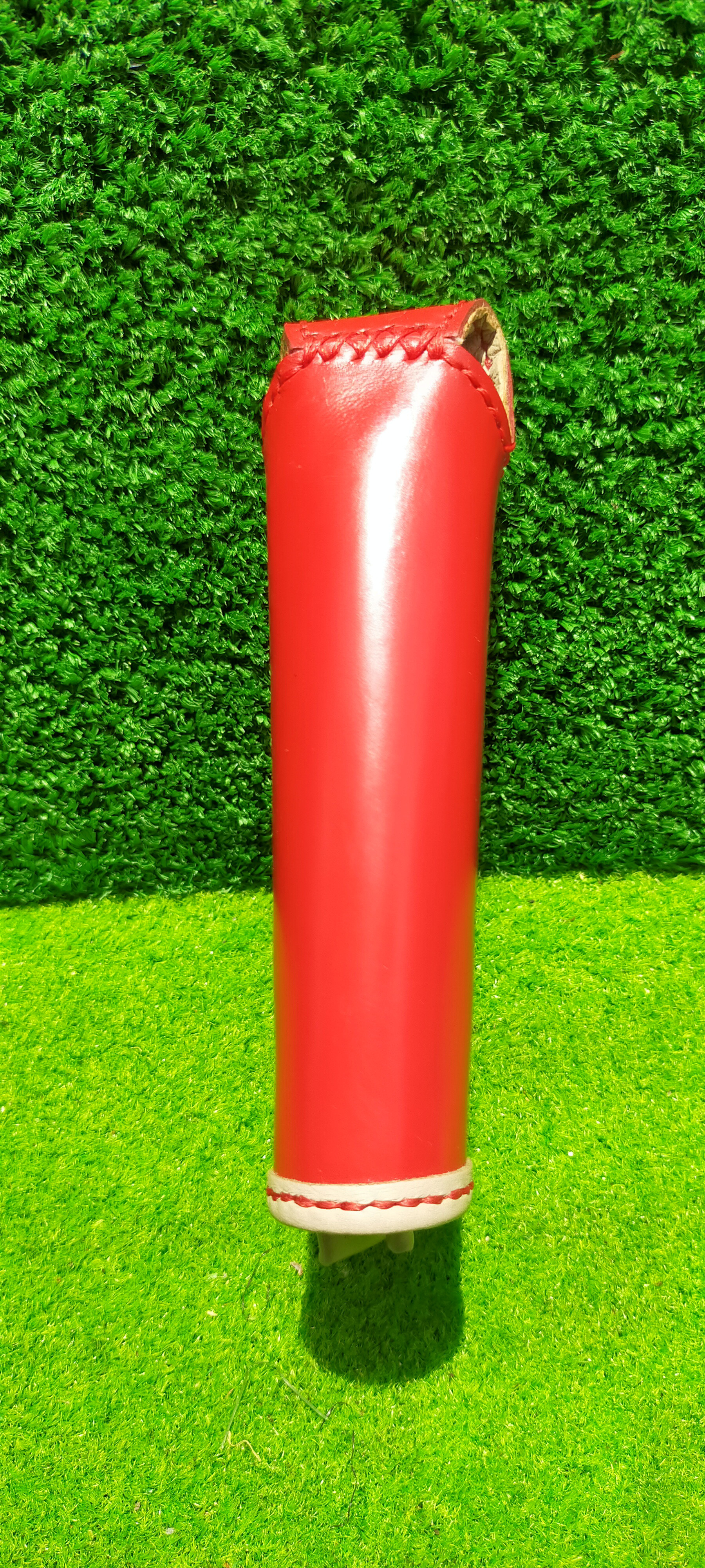 #ゴルフ　ピン型パターヘットカバー（レザークラフト）マグネット開閉式