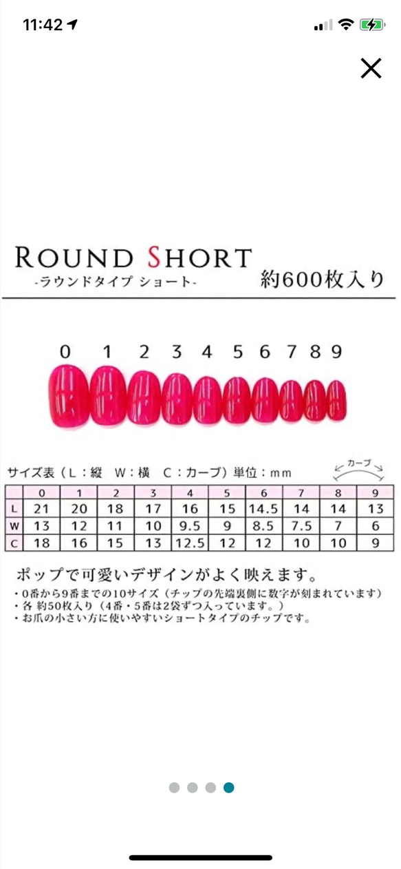 【No.20】ストーンドットネイル/成人式/卒業式/結婚式/パーティー/ネイルチップ/韓国/振袖/袴/前撮り 4枚目の画像