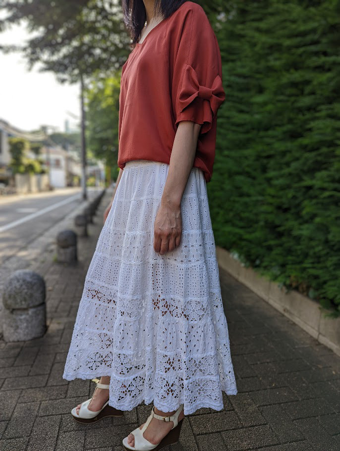 未使用 SHAREEF ドルマンスリーブプルオーバー（型紙＋作り方  