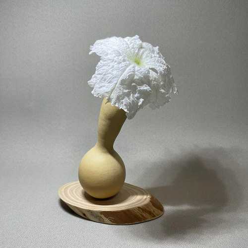 ひょうたんオブジェ・一輪挿し A 一輪挿し・花瓶・花器 Lunye 通販 