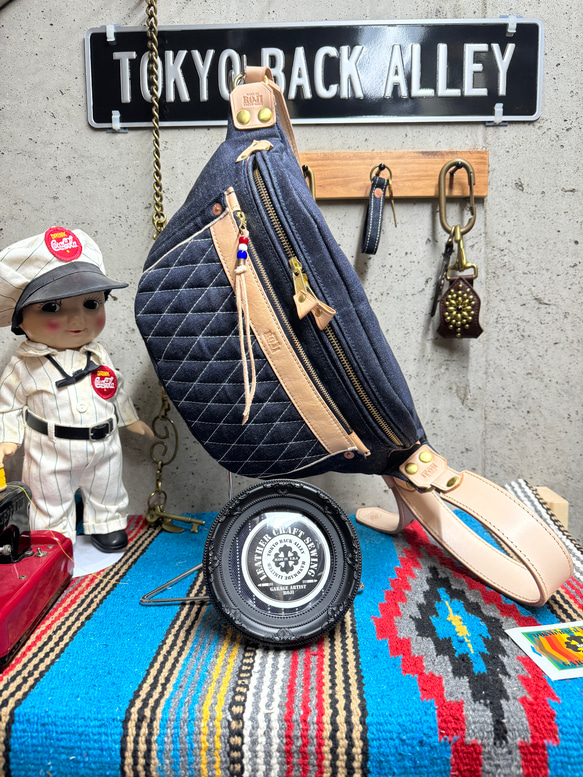 ボディーバッグ セルビッチデニム ボディバッグ・ウエストポーチ