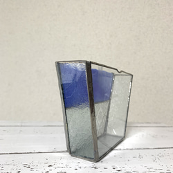 夏色青いガラスの蚊取り線香ホルダー 4枚目の画像