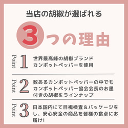 世界最高峰の胡椒カンポットペッパー【ブラックペッパー10g】黒胡椒　プチギフト　お試し用 3枚目の画像