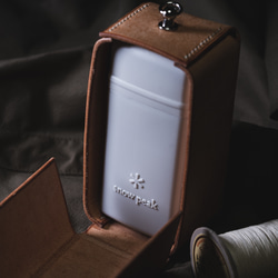 【受注生産】スノーピーク ノクターン シンプルレザーケース プエブロ ナチュラル 7枚目の画像