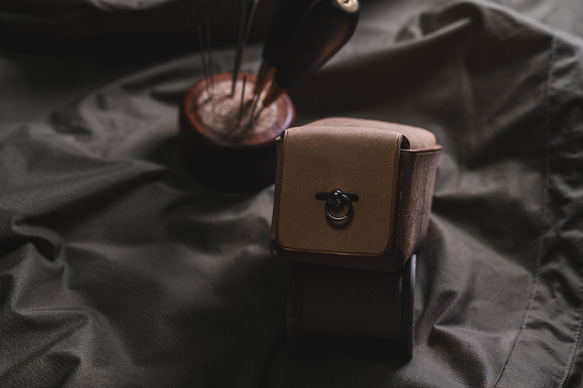 【受注生産】スノーピーク ノクターン シンプルレザーケース プエブロ ナチュラル 17枚目の画像