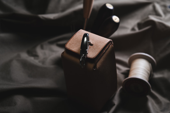 【受注生産】スノーピーク ノクターン シンプルレザーケース プエブロ ナチュラル 18枚目の画像