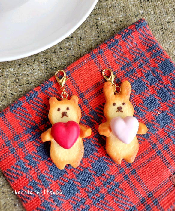 うさぎ&くま♡マカロンset