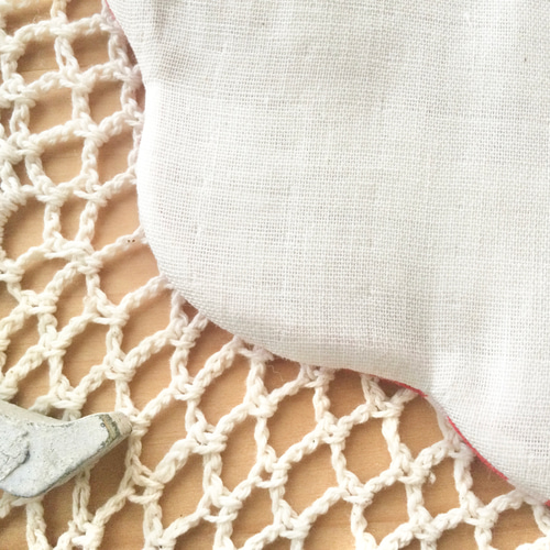 いちごオーガニック♪ふわふわやわらかガーゼスタイ♪ スタイ