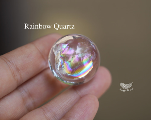 R✴Hです。レインボークォーツ レインボークォーツ ペンダント / Ra.Qua-044 | CRYSTAL&HEMP