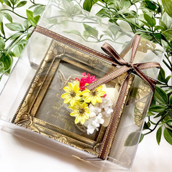 ♡母親節♡絲綢面料～不需要保養的花～「向日葵自行車內飾」Tsumami作品 第6張的照片