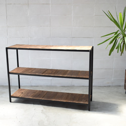 アイアン 棚 3段 猫足 楽天市場】【あす楽】 収納 アイアンラック3段Gray 7170 村田屋産業