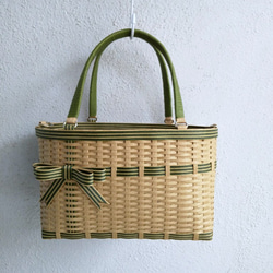 ＊キラキラ様オーダー品＊クラフトかごバッグ 受注生産】クラフト かごバック クラフト色 ナチュラルカラー