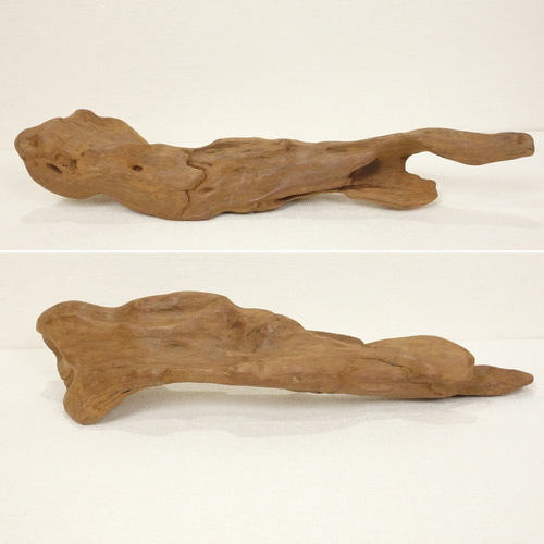 温泉流木】変形流木のミニスペース置台スタンドオブジェ 台座 流木