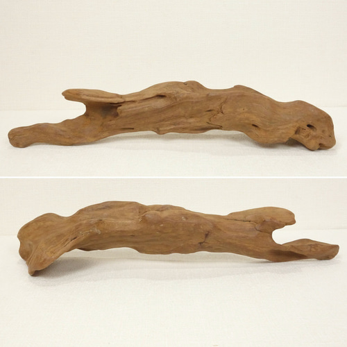 温泉流木】変形流木のミニスペース置台スタンドオブジェ 台座 流木