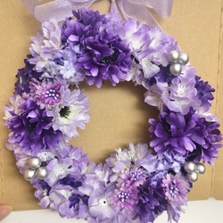 紫（パープル） リース のおすすめ人気通販｜Creema(クリーマ) 国内