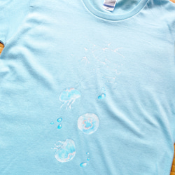 受注制作　ミズクラゲ（Waterjellyfish）Tシャツ 3枚目の画像