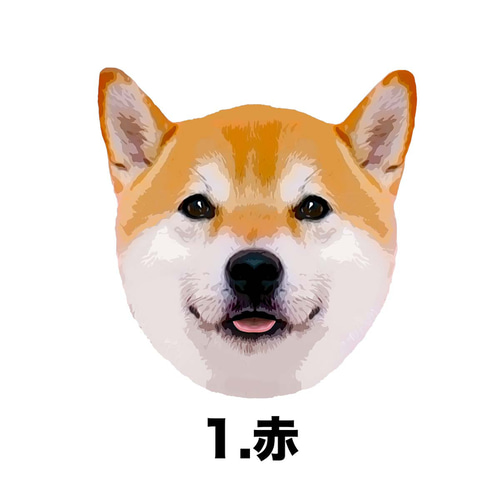 柴犬 毛色3色 】タオルハンカチ ピンク＆ブルー2枚セット プレゼント