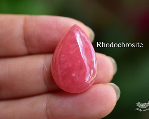 優しいピンク☆高品質☆ロードクロサイト(インカローズ )371 天然石