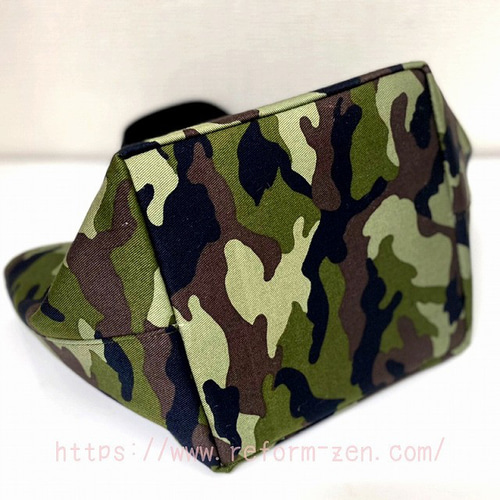 迷彩柄 カムフラ サバゲー 舟形 ラウンドバッグ トートバッグ