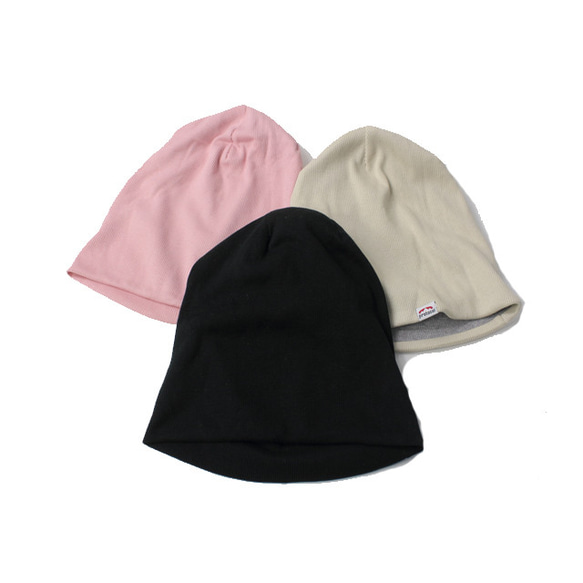 [出售一套 3 件] [Creema 限量版] [夏季幸運袋] 羅紋棉雙面針織帽子帽子男裝女裝 第1張的照片