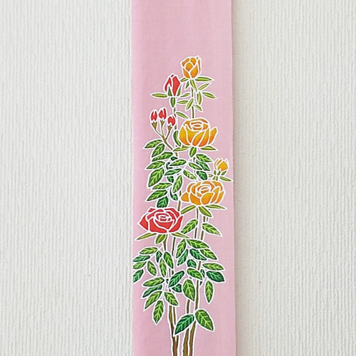 数量限定・お手軽】染めもの屋さんの本格派「ばら」の手染め  