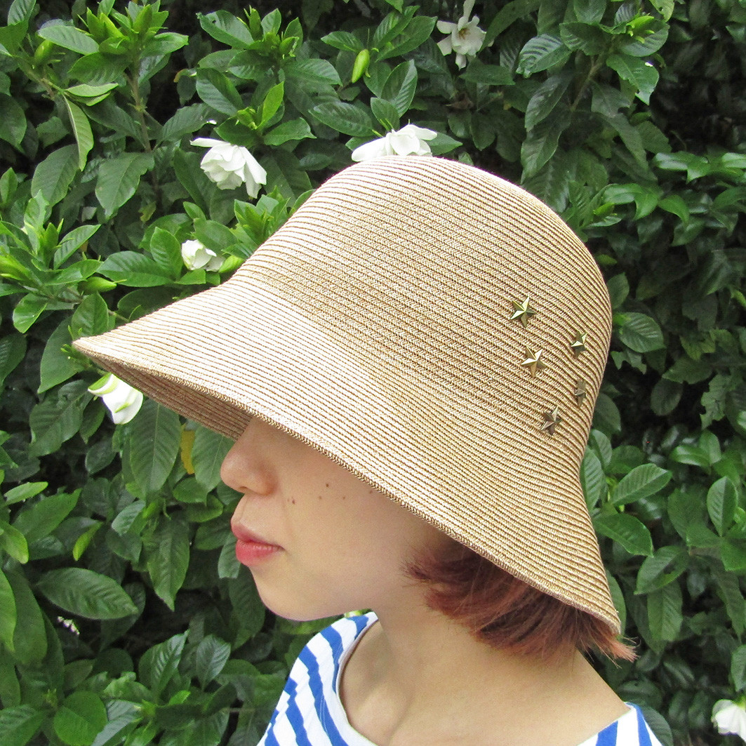 スタースタッズペーパーハット(ゴールド)