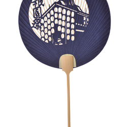 祇園祭・宵山 片面透かし 長柄 都うちわ その他インテリア雑貨 塩見