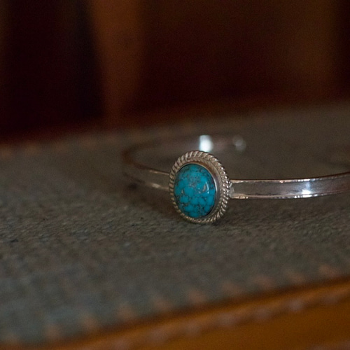 オールドキングマンターコイズブレスレット ハイグレードバーズアイ