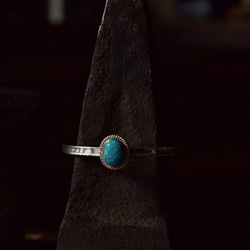 オールドキングマンターコイズブレスレット ハイグレードバーズアイ