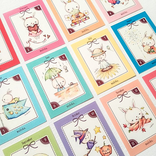 人物ステッカー　十月うさぎ様② fit=scale-down,w=1200