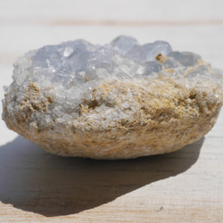 天然石 約179g約67mmセレスタイト(マダガスカル産)クラスター原石結晶ぎっしり天青石[ce-220620-02] 18枚目の画像
