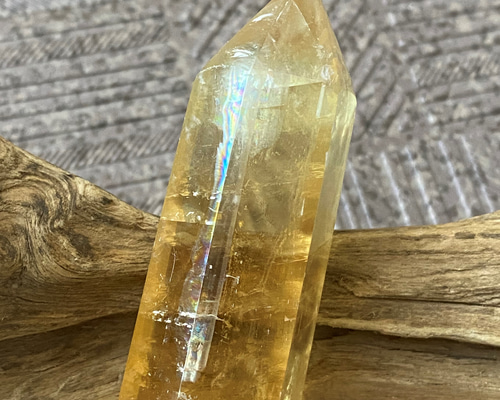 ゴールデンハニーカラー レインボーカルサイト Calcite タワー