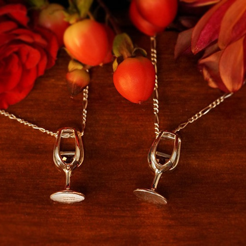 ギラライトインクォーツ・グラスペンダント ネックレス・ペンダント