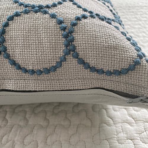 【ご予約品】ミナペルホネン タンバリン light gray クッションカバー ⚮̈ミナペルホネン タンバリン ライトグレー クッションカバー