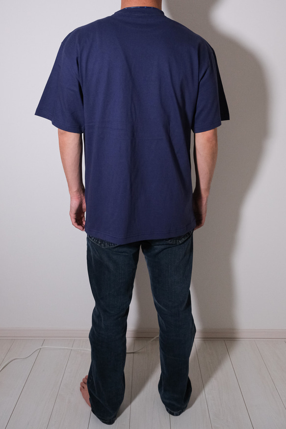 ☀️uS.plays Logo Short sleeve shirt  (Indigo)☀️Tシャツ・半袖・インディゴ 3枚目の画像